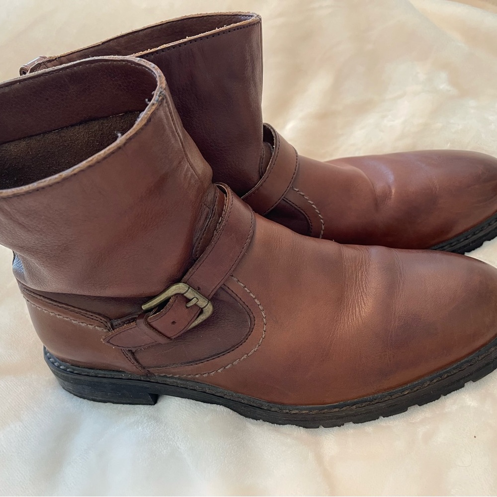 Like New! Men’s Florsheim Leather Biker Style Boots - Size: 8.5D